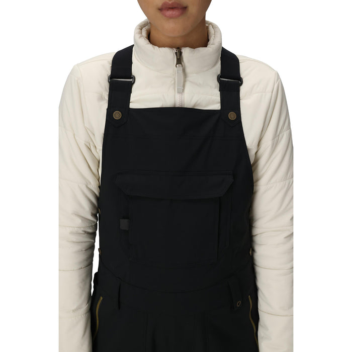 686 Black Magic Insulated Bibs - Women's Black