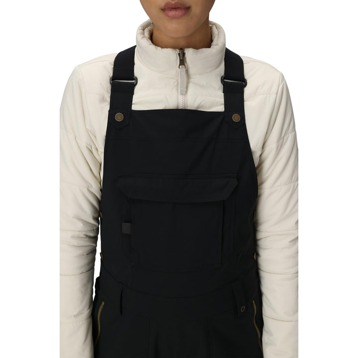 686 Black Magic Insulated Bibs - Women's Black