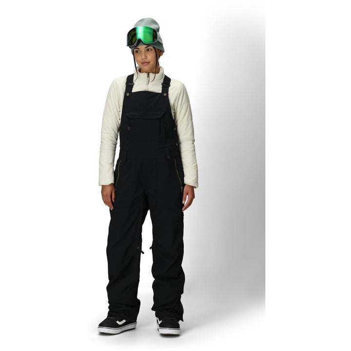 686 Black Magic Insulated Bibs - Women's Black