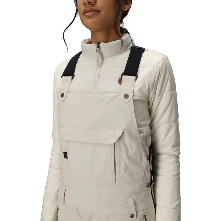 686 Black Magic Insulated Bibs - Women's Limestone