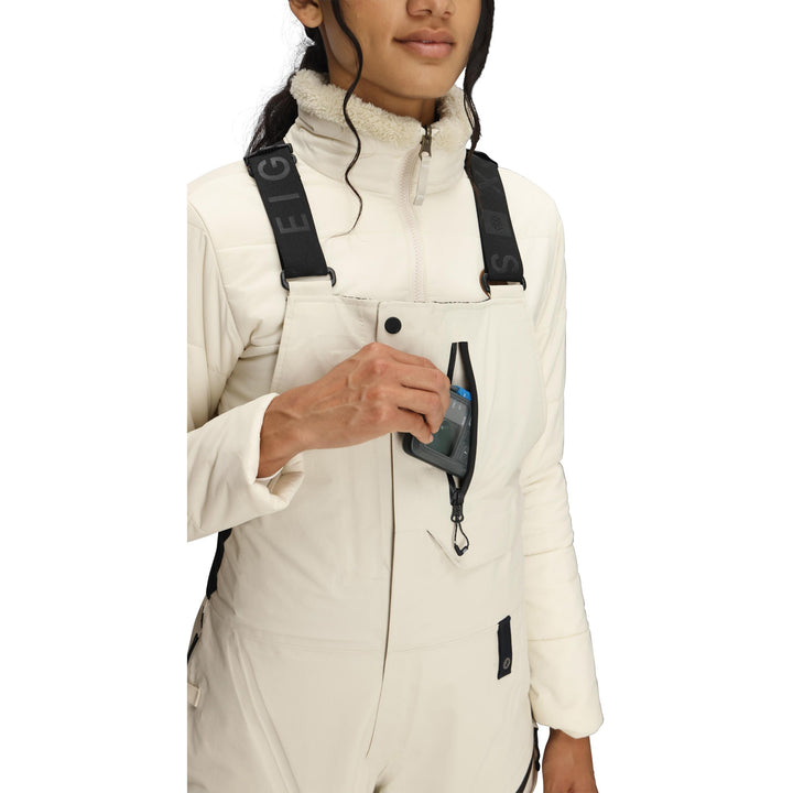 686 GORE-TEX Dispatch Shell Bibs - Women's Limestone