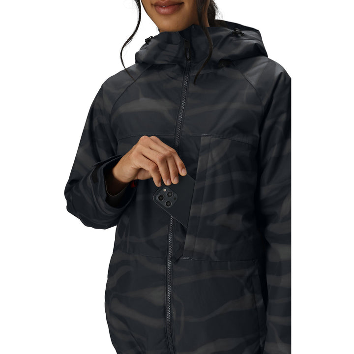 686 Athena Insulated Jacket - Women's Black Vapors