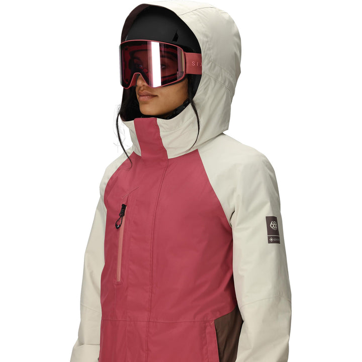 686 GORE-TEX Willow Insulated Jacket - Women's Rosewood Colorblock