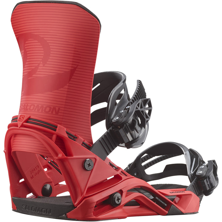 Salomon District Snowboard Bindings Fiery Red