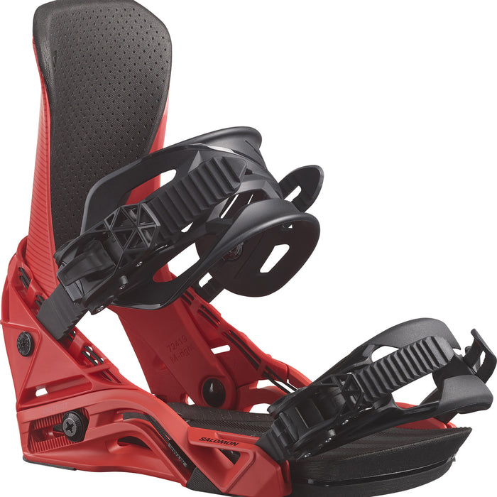 Salomon District Snowboard Bindings Fiery Red