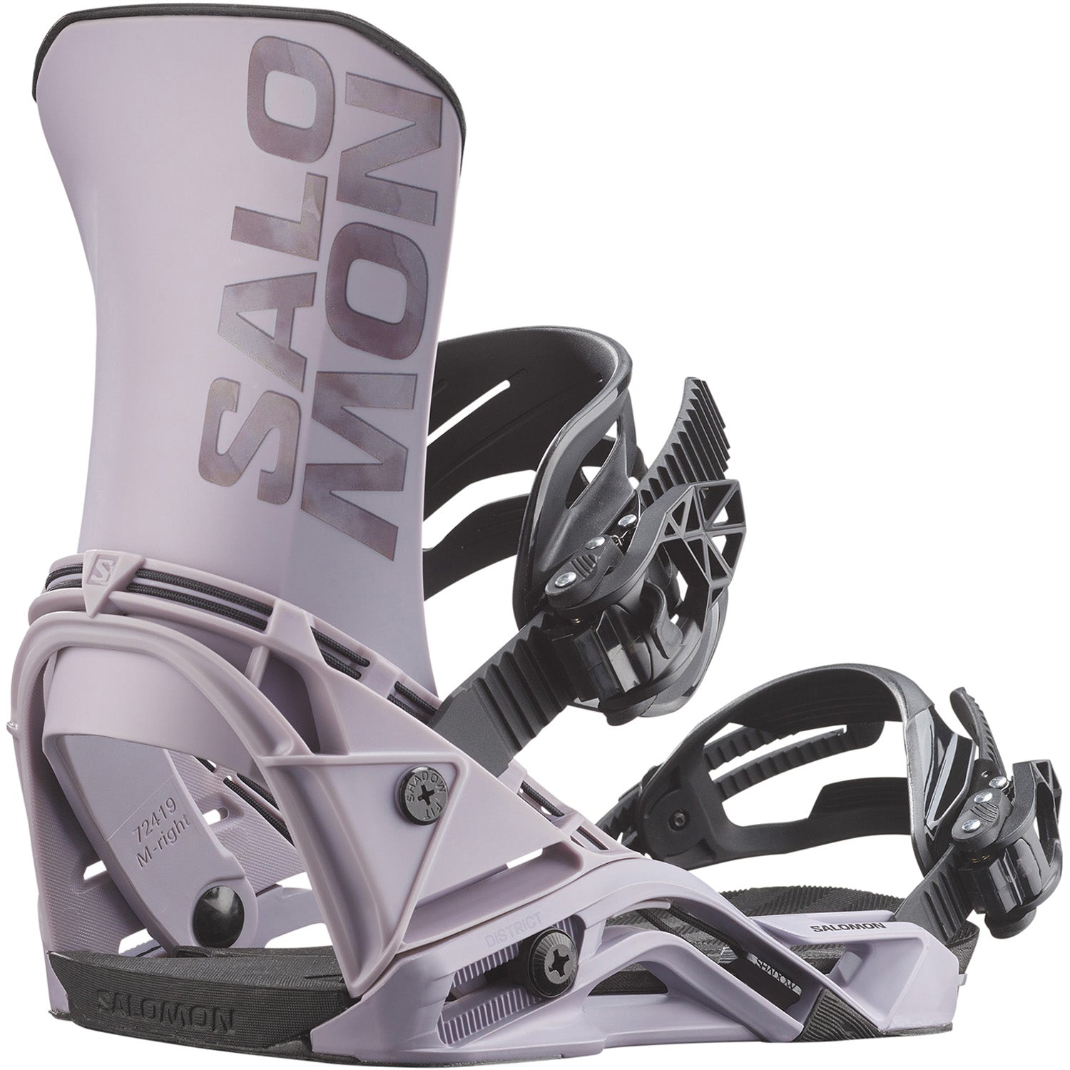 SALOMON DISTRICT BINDING 23-24モデル Mサイズ Salomon District Snowboard Bindings – evo
