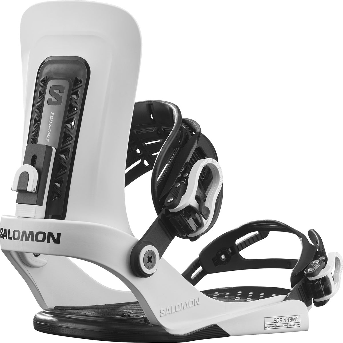 Salomon EDB Prime Snowboard Bindings 2026 White