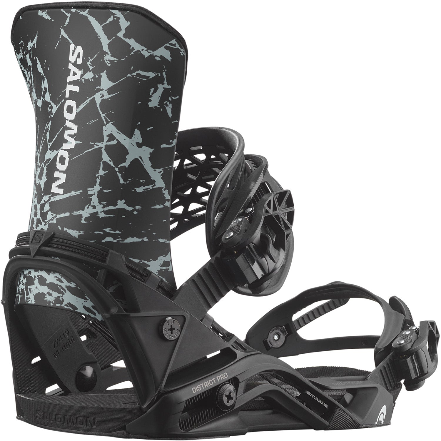 Salomon District Pro Snowboard Bindings 2026 – evo