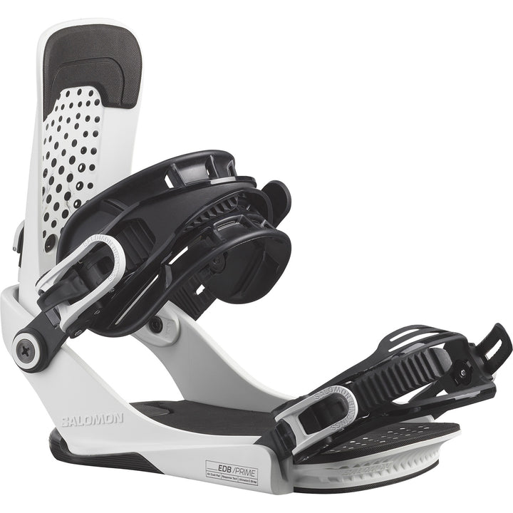 Salomon EDB Prime Snowboard Bindings 2026 White
