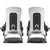 Salomon EDB Prime Snowboard Bindings 2026 White