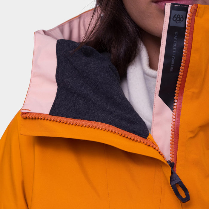 686 GORE-TEX Skyline Shell Jacket - Women's Copper Orange