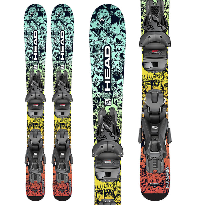 Head Monster Easy Skis + JRS 4.5 GW CA Bindings - Kids' 2026