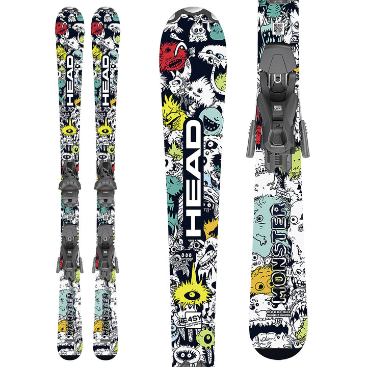 Head Monster Easy SKis + JRS 7.5 GW CA Bindings - Kids' 2026