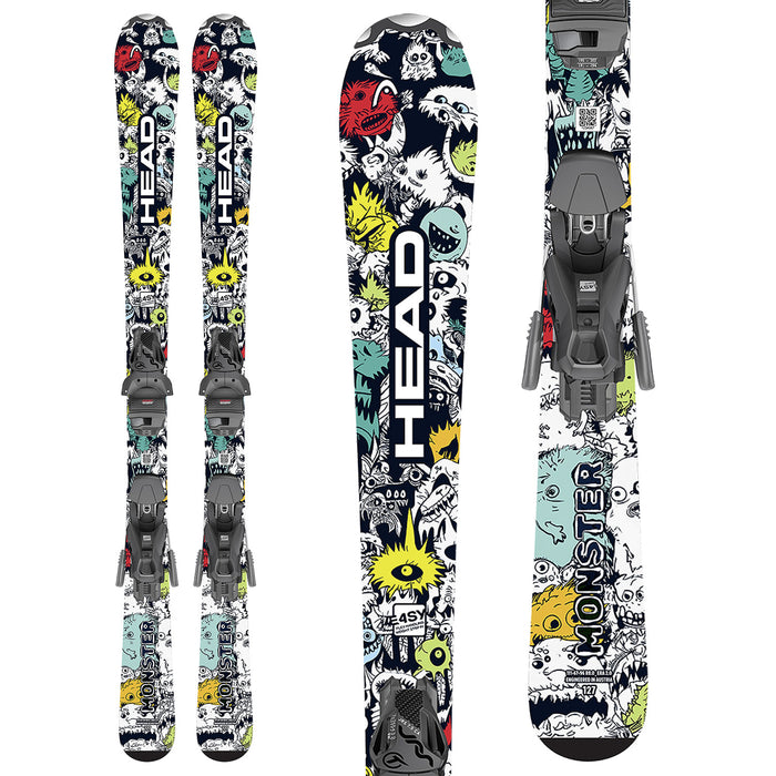 Head Monster Easy SKis + JRS 7.5 GW CA Bindings - Kids' 2026