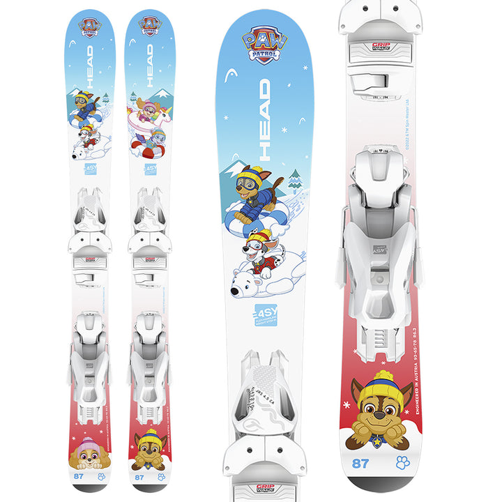 Head Paw Patrol Skis + JRS 4.5 GW CA Bindings - Kids' 2026