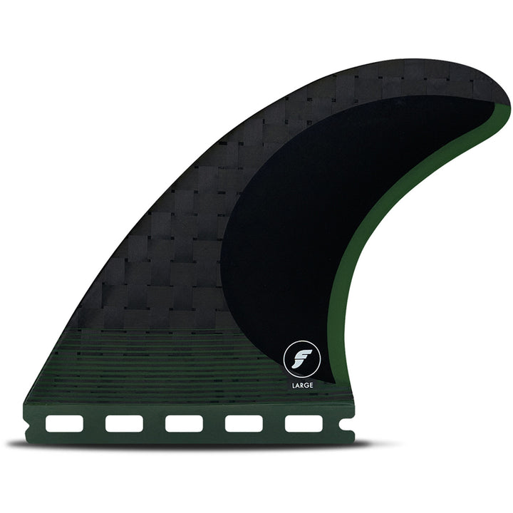 Futures F4 Blackstix Large Tri Fins Green