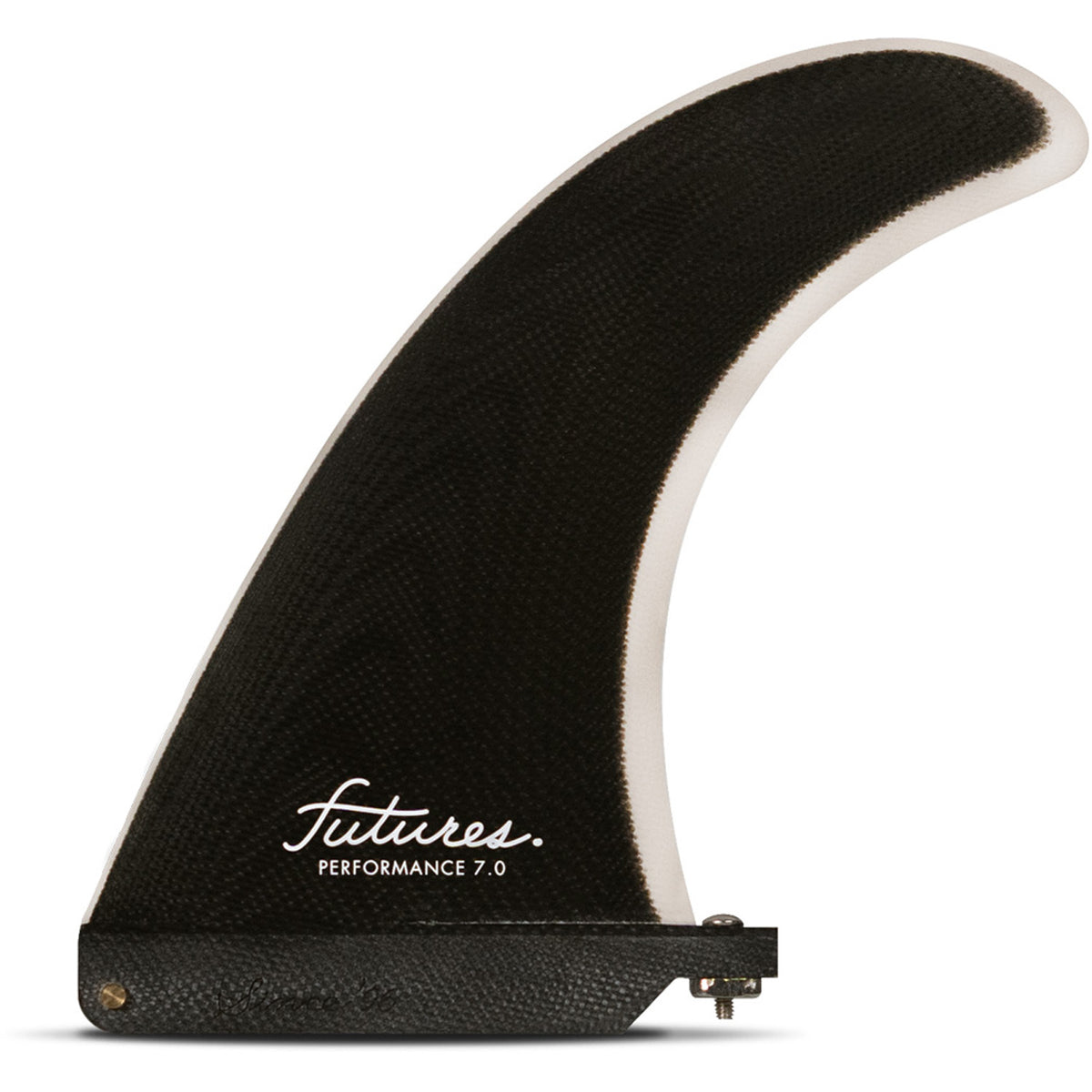 Futures Performance 7.0" Single Fin Black/Grey