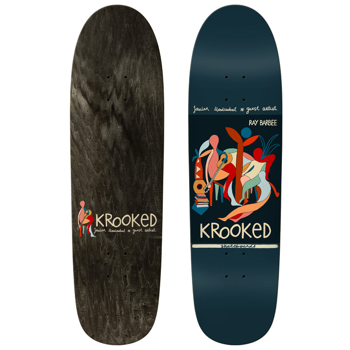 Krooked Barbee LTTL Postcard 8.88 Skateboard Deck