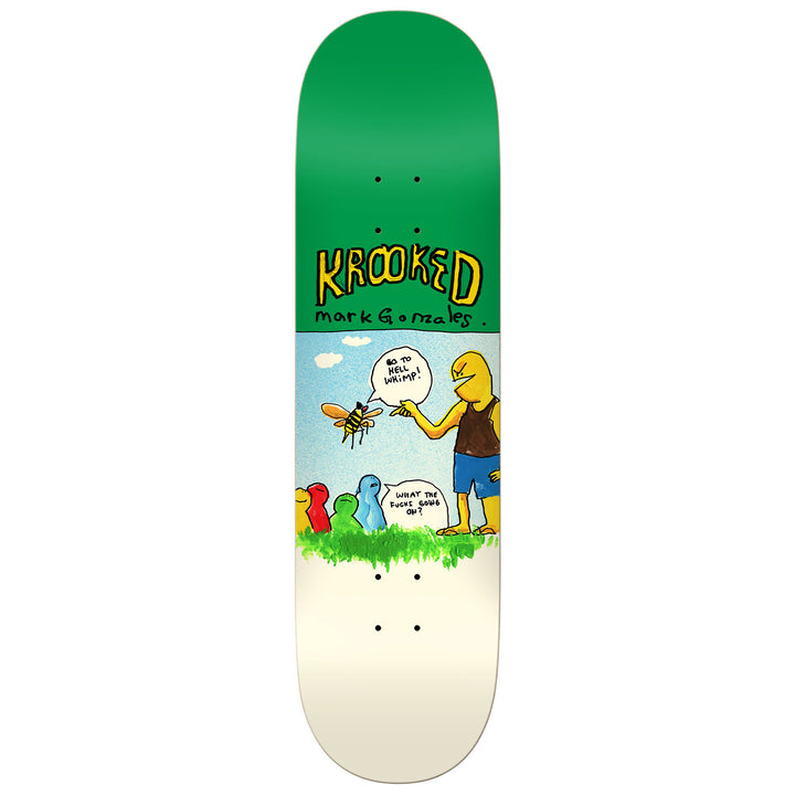 Krooked Gonz Whimp 8.75 Skateboard Deck