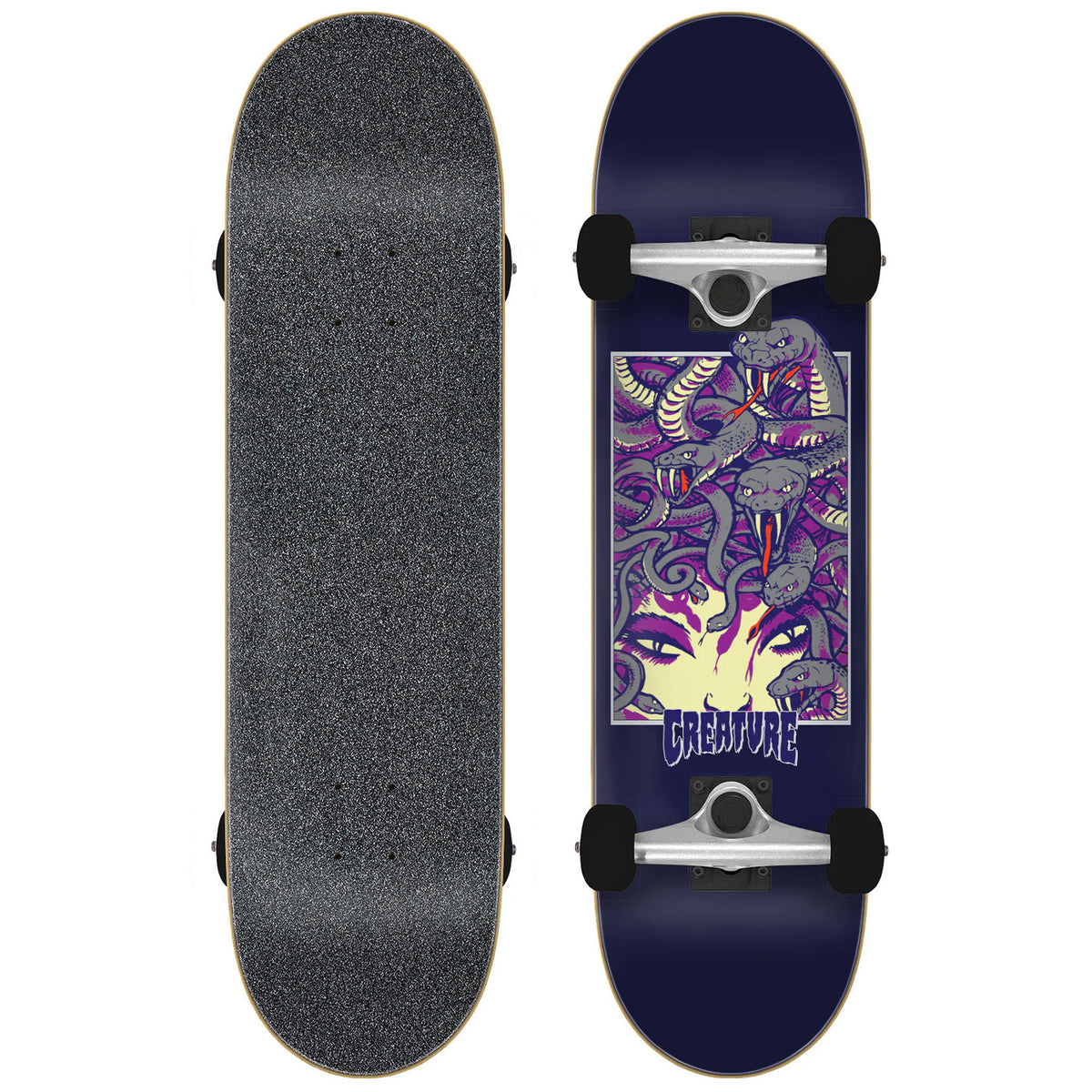 Creature Medusa 2 Mini 7.75 Skateboard Complete