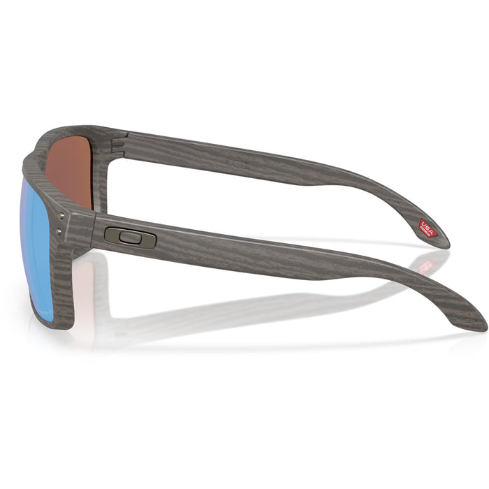 Oakley Holbrook XXL Sunglasses Woodgrain/Prizm Deep Water Polarized