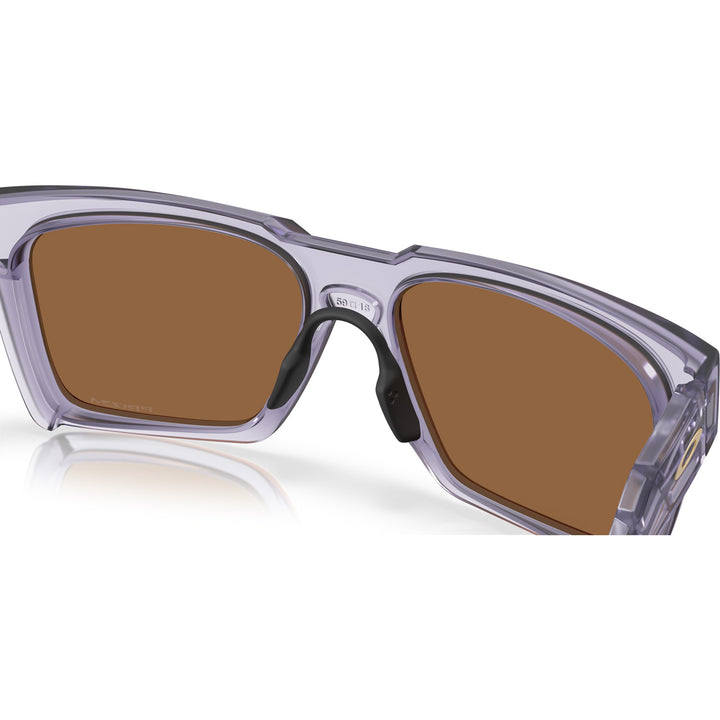 Oakley Enigma Ink Sunglasses Matte Transparent Lilac/Prizm Bronze