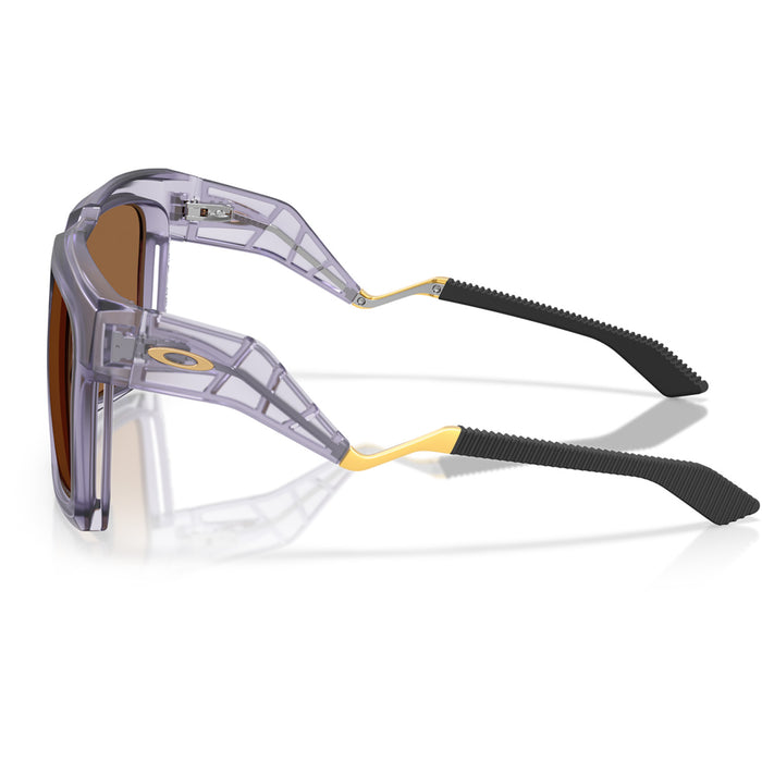 Oakley Enigma Ink Sunglasses Matte Transparent Lilac/Prizm Bronze