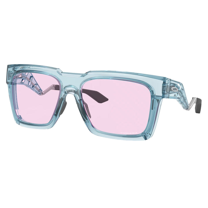 Oakley Enigma Ink Sunglasses Polished Transparent Stonewash/Prizm Low Light