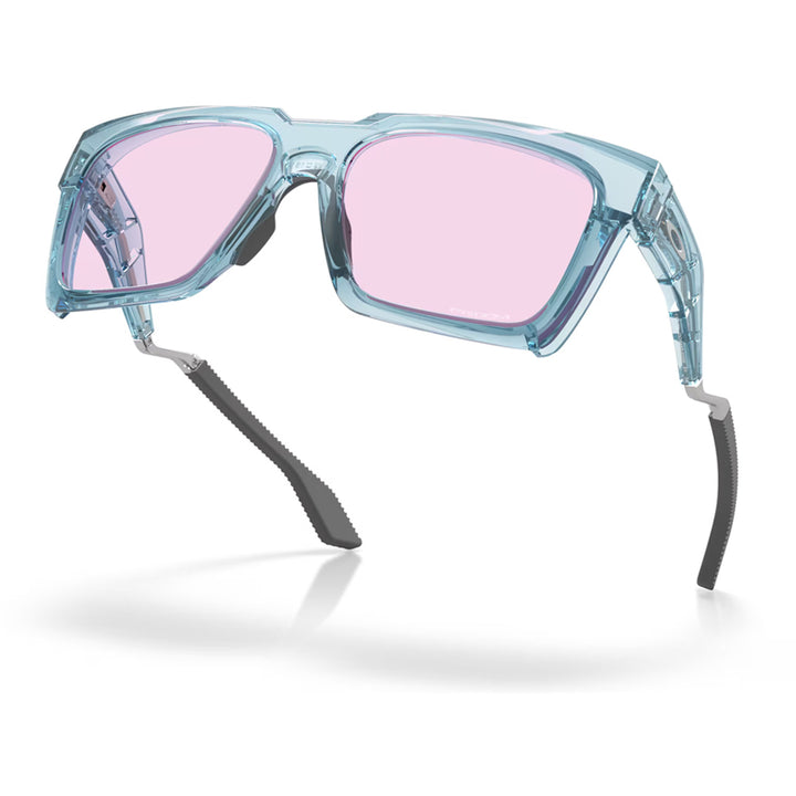 Oakley Enigma Ink Sunglasses Polished Transparent Stonewash/Prizm Low Light