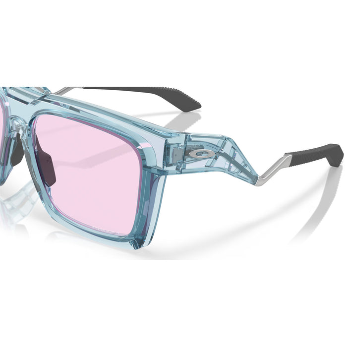 Oakley Enigma Ink Sunglasses Polished Transparent Stonewash/Prizm Low Light