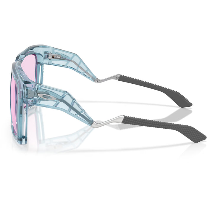 Oakley Enigma Ink Sunglasses Polished Transparent Stonewash/Prizm Low Light