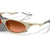 Oakley Plantaris Sunglasses Matte Sand/Prizm Brown Gradient