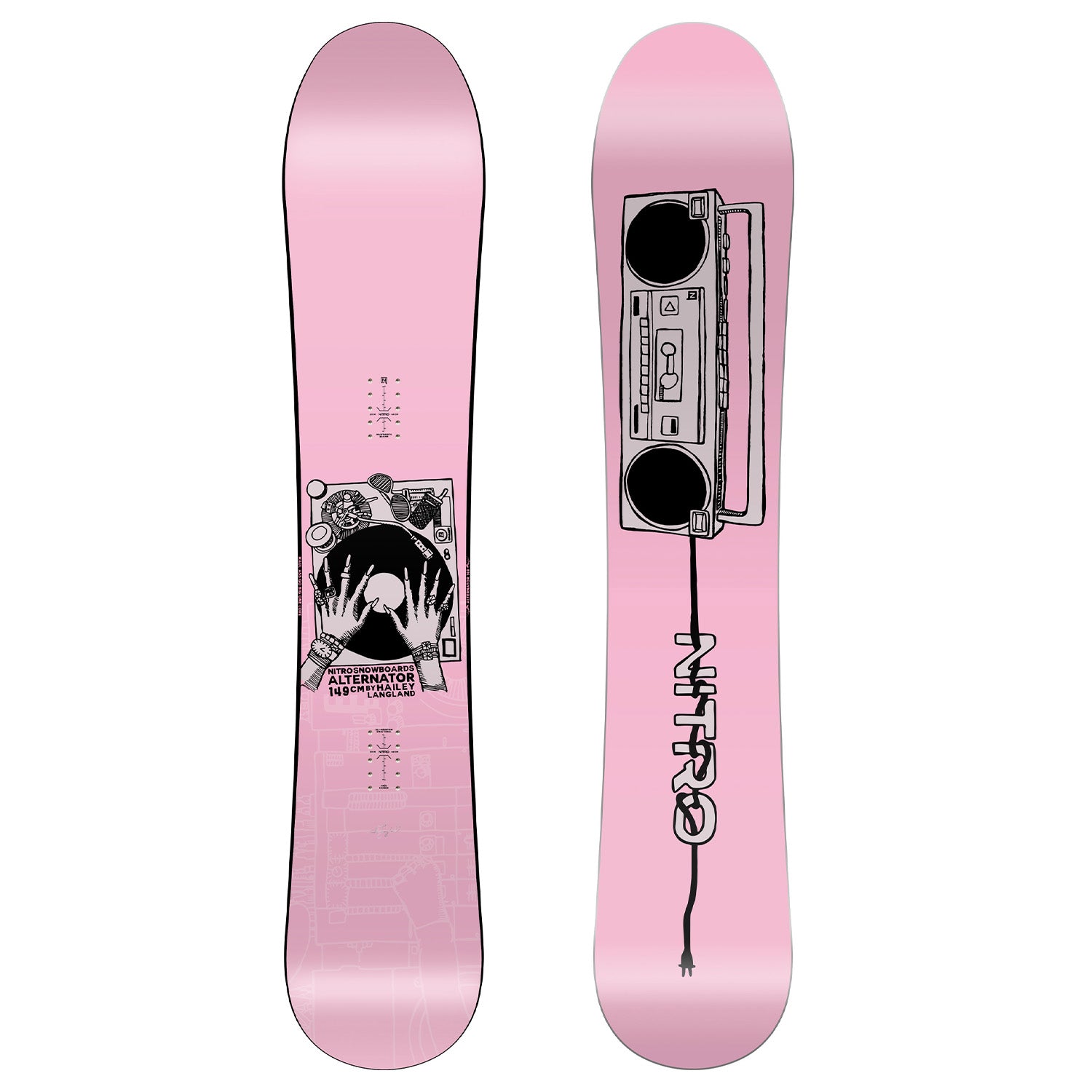 Nitro Alternator x Hailey Snowboard - Women's 2026 – evo