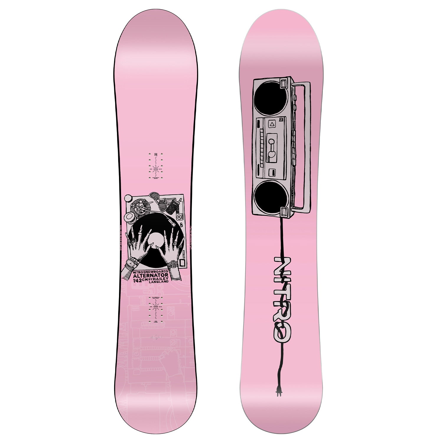 Nitro Alternator x Hailey Snowboard - Women's 2026 – evo
