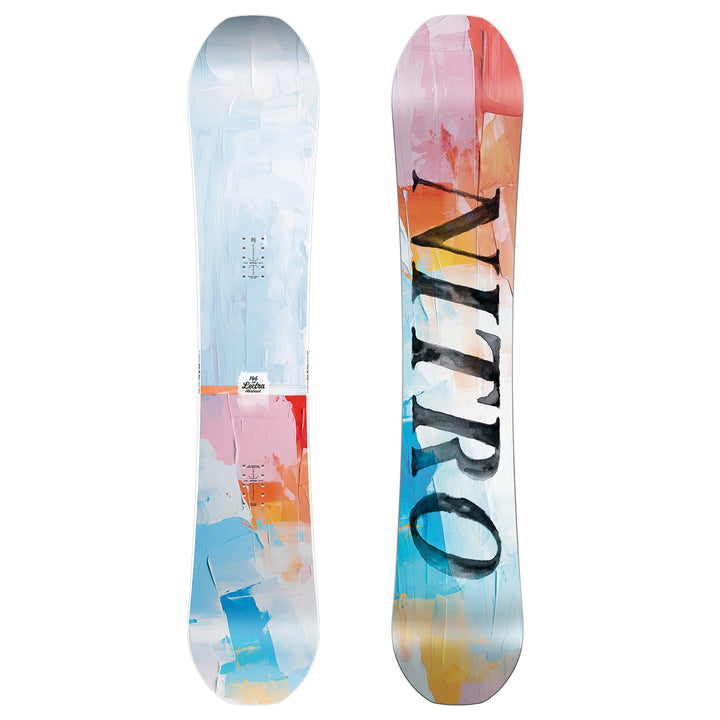 nitro fr snowboard Women's Fate 2026 153 Perfectly suited for jibbers and daydreamers Nitro Fate Snowboards 2025 |