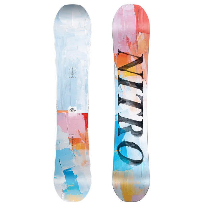 nitro lectra snowboard 2018 LEAF W25 ride board that can handle a variety of conditions on the mountain Snowboard Nitro Lectra 18/19