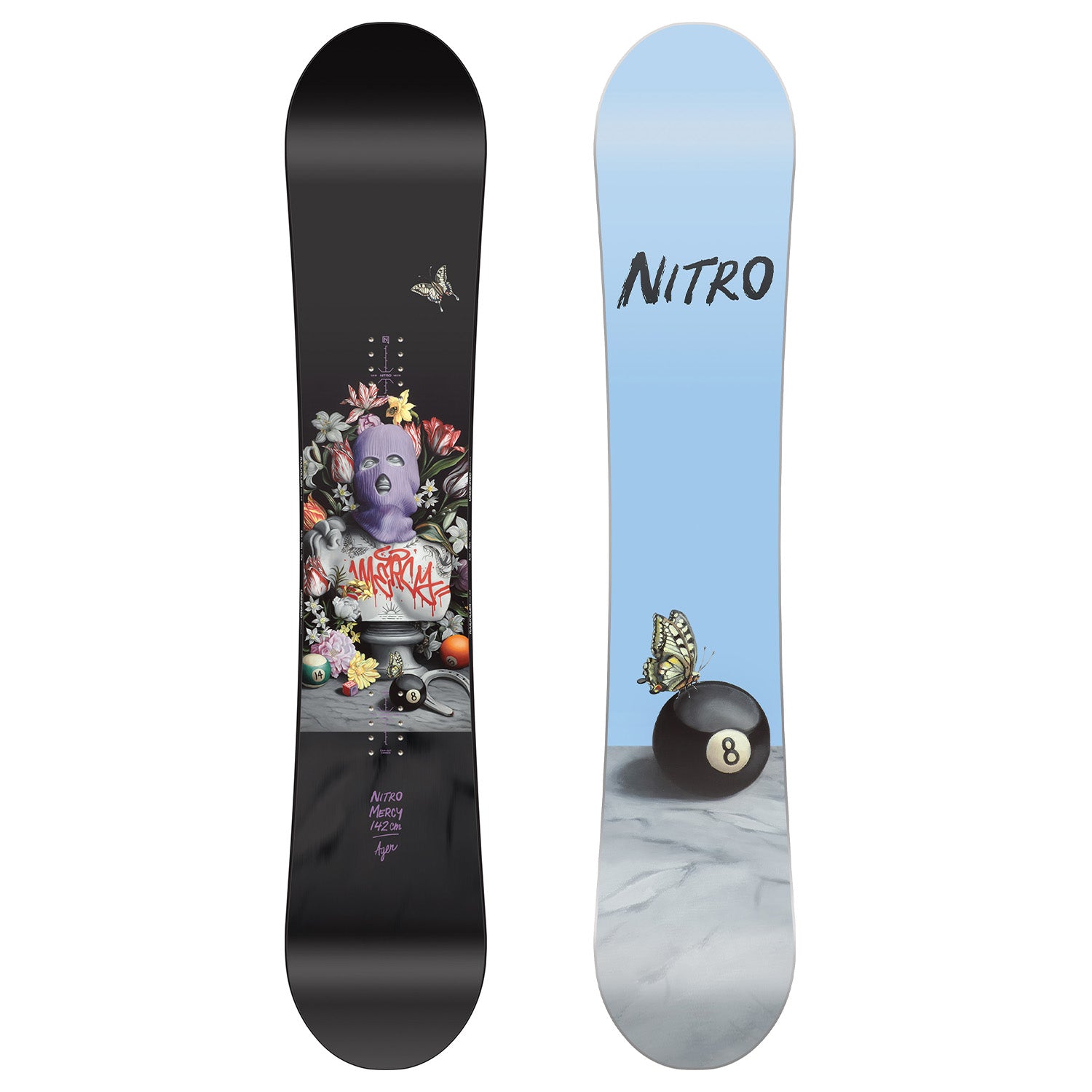 Nitro Mercy Snowboard - Thumbnail 3