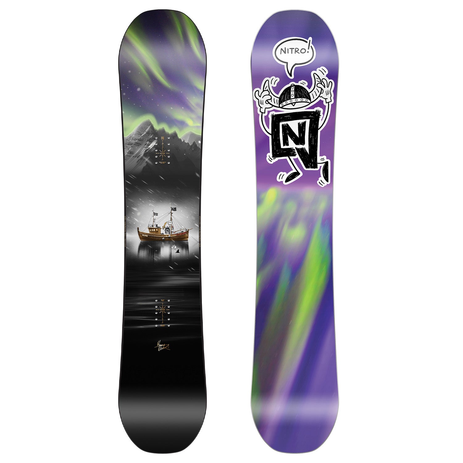 【メ1016-22】NITRO SUBZERO スノーボード.FLUX DS30 Nitro Future Team Pro x Marcus Kleveland Snowboard - Boys' 2026 – evo