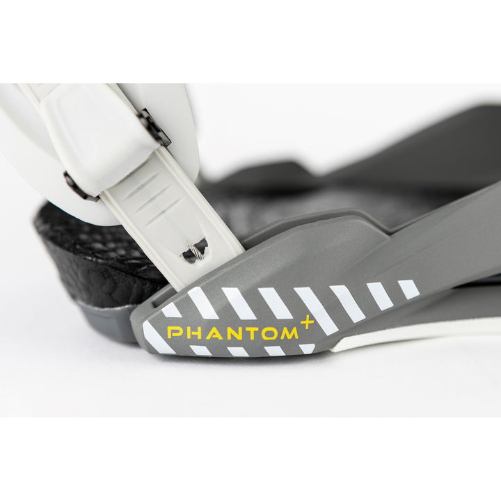 Nitro Phantom + Snowboard Bindings 2026 Tech Grey