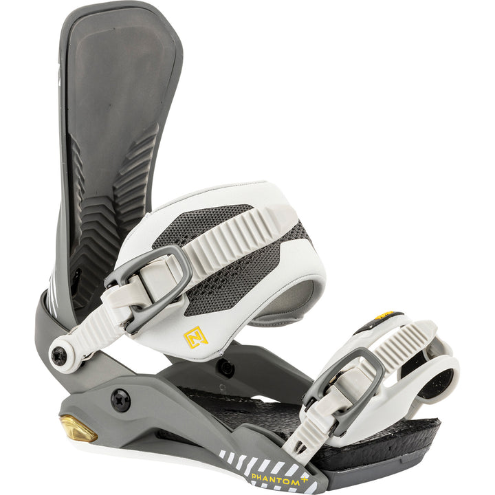Nitro Phantom + Snowboard Bindings 2026 Tech Grey