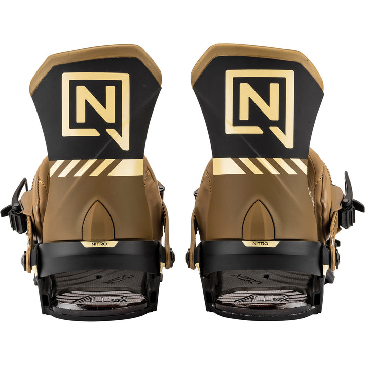 2021 nitro team snowboard Pro Marcus Kleveland Demo Sports Basement an improved toe strap Nitro Team Exposure Snowboard -