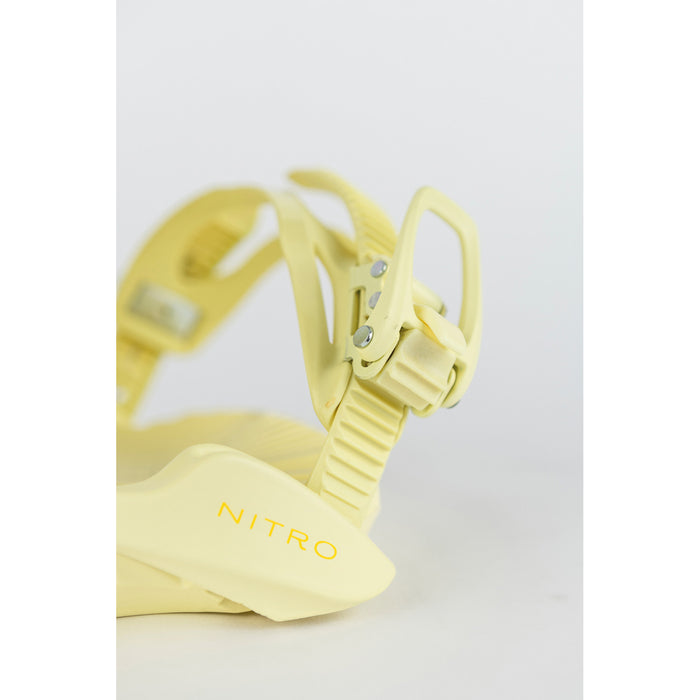 Nitro Cosmic Snowboard Bindings - Women's 2026 Light Lemon