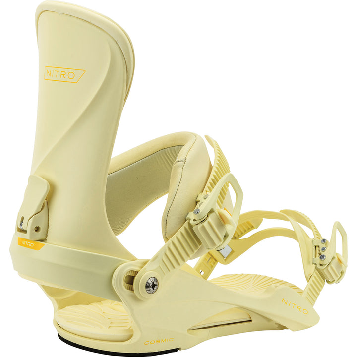 Nitro Cosmic Snowboard Bindings - Women's 2026 Light Lemon