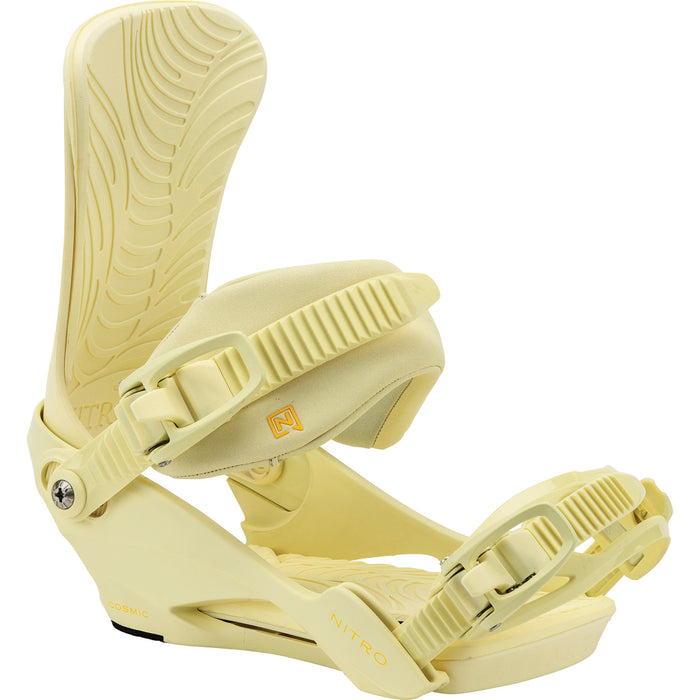 Nitro Cosmic Snowboard Bindings - Women's 2026 Light Lemon