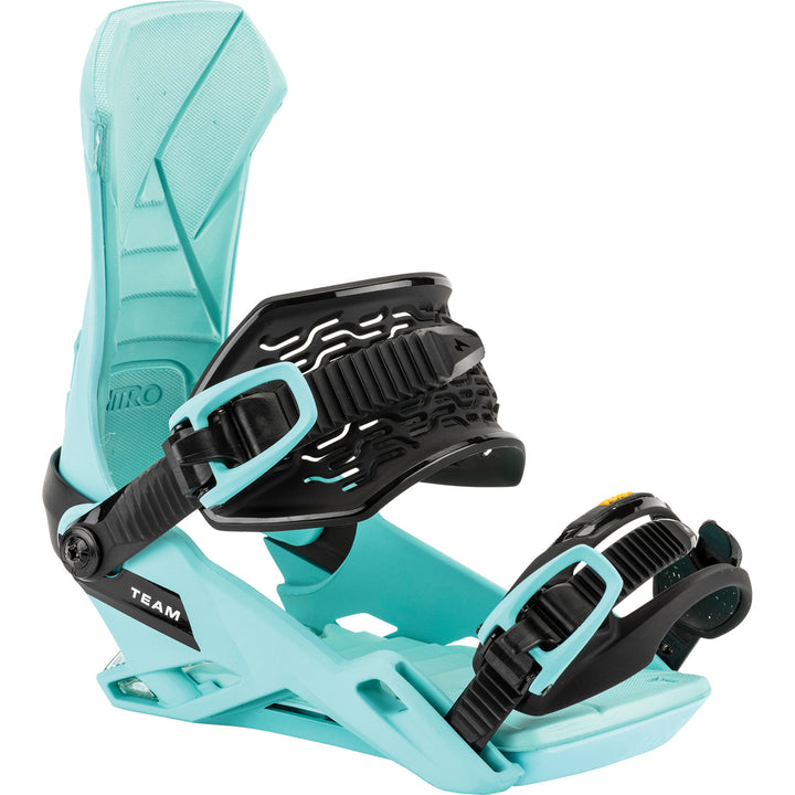 Nitro Team Snowboard Bindings Blue L