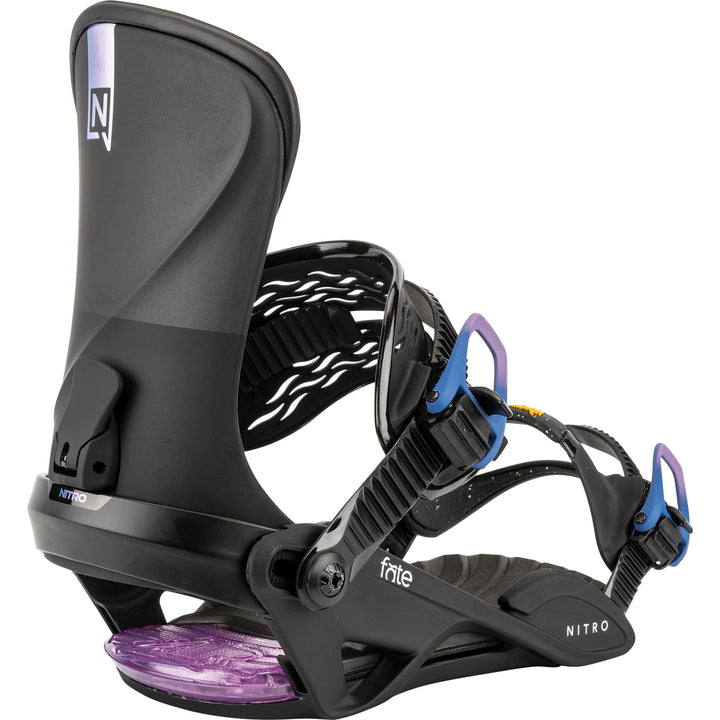 Nitro Fate Snowboard Bindings - Women's 2026 Ultra Black