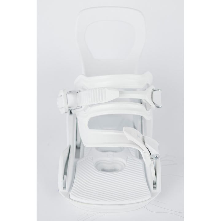 Nitro Charger Micro Snowboard Bindings - Kids' 2026 White