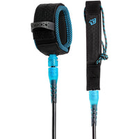 Creatures of Leisure Reliance Pro 7' Surf Leash Black Cyan::Black Cyan