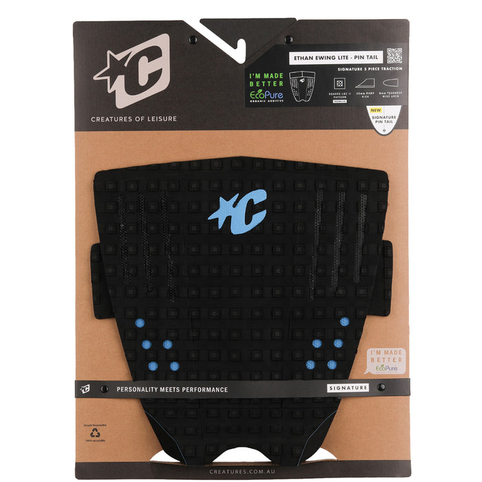 Creatures of Leisure Ethan Ewing Signature Traction Pad Black Cyan
