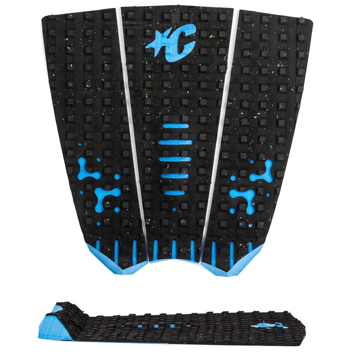 Creatures of Leisure Mick Fanning Signature Traction Pad Carbon Cyan